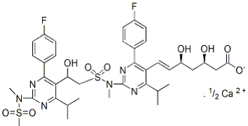 Rousvastatin EP Impurity E (Calcium Salt)